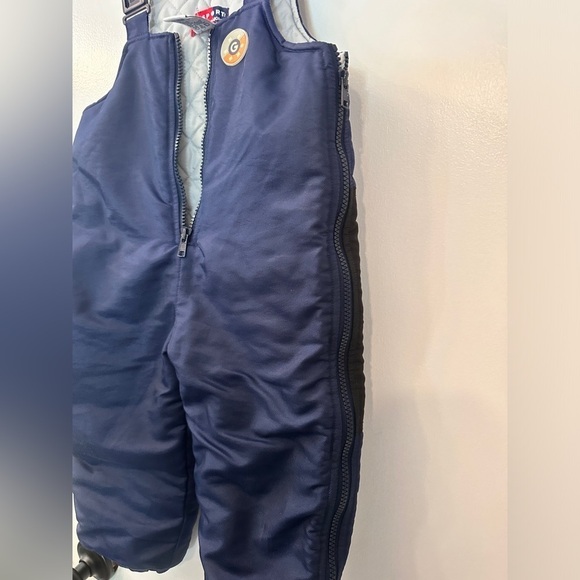 Vintage Gymboree “Gym Sport” Toddler Snowsuit Bib Overalls XS (1 1/2 - 2 Years) - Picture 9 of 15